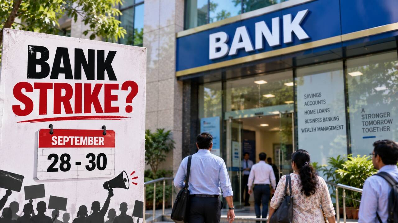 Strike from Sep 28-30? Banks may shut for 5 days; SBI, Union Bank issue advisory