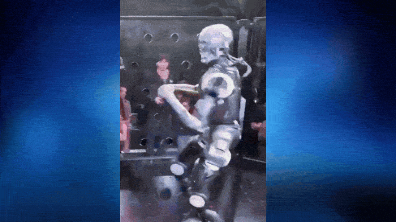 Watch: Humanoid robot throws punches, kicks influencer across cage