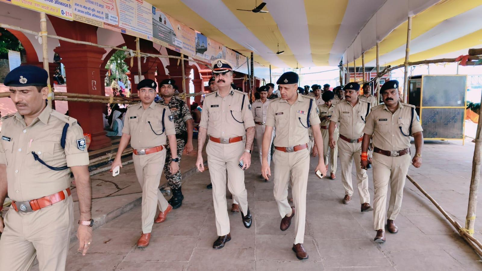 Magadh Range Police Fortify Gaya Security Arrangements for Pitrapaksh Mela