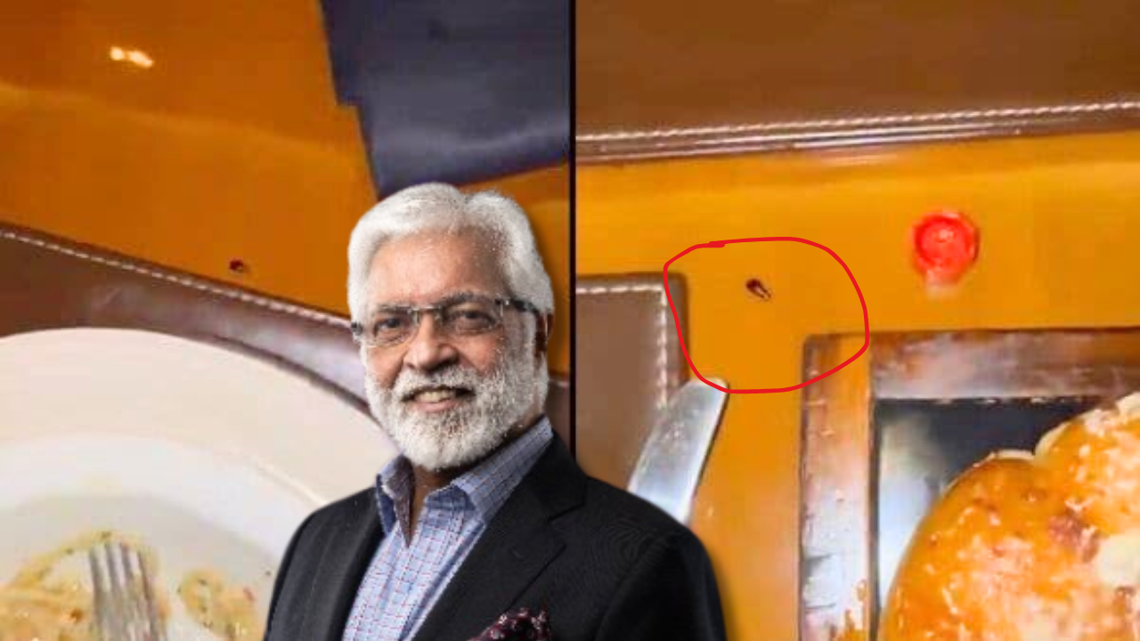 Cockroach spotted on cardiologist Ashok Seth’s table at Mumbai JW Marriott