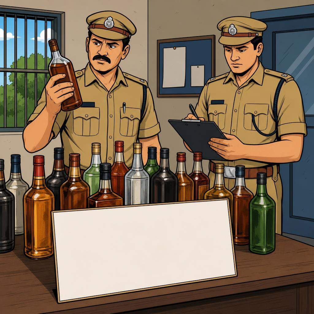 Sashastra Seiza Bal Confiscates Two Thousand Litres Of Illicit Nepalese Liquor In Madhubani