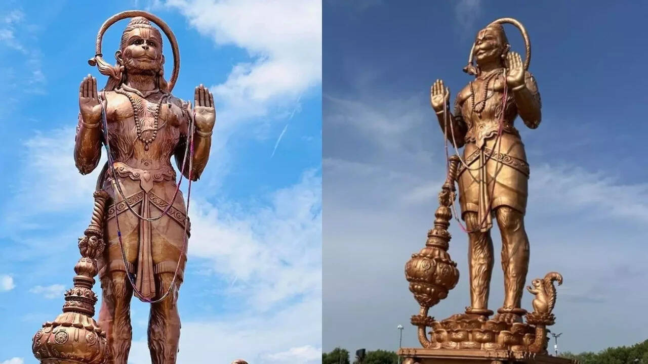 Howdy, Hanuman! In Texas, Statue of Union meets politics of division