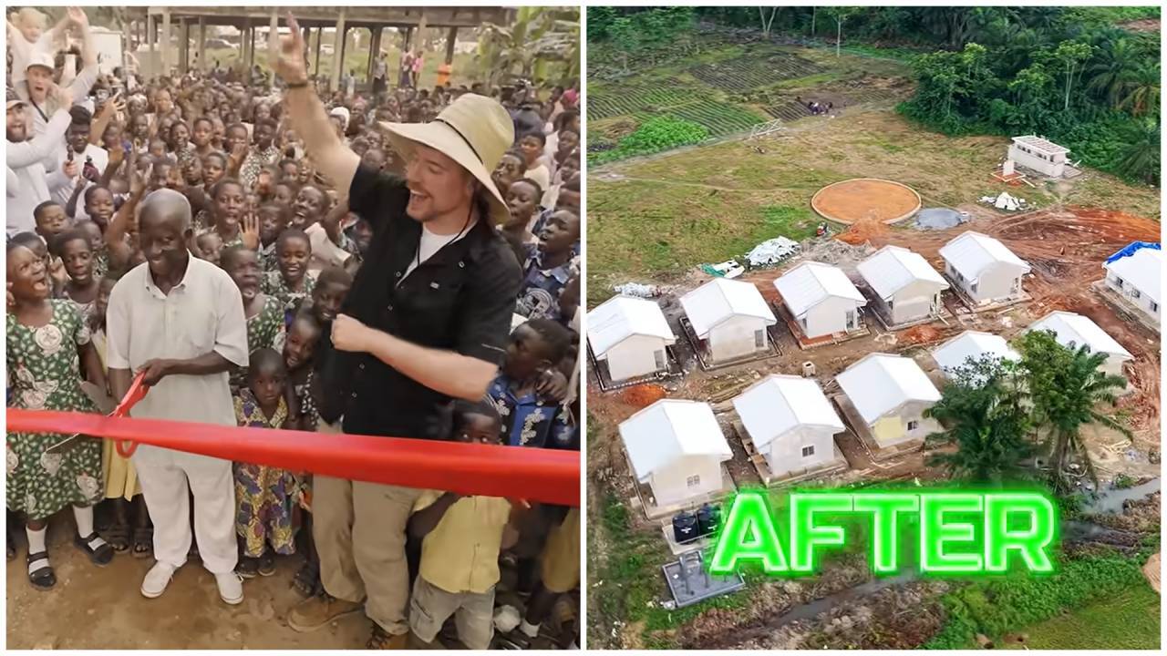 MrBeast defends $10M Ghana village project after backlash