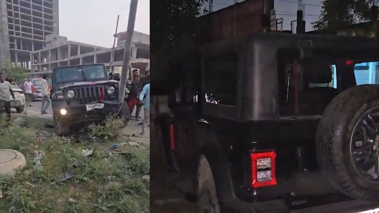 40-year-old man dies after Thar hits scooter in Greater Noida, wife injured