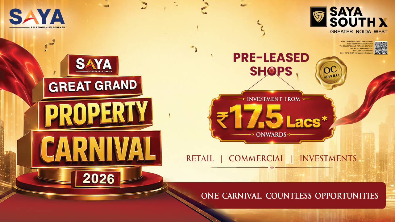 Saya Group launches property carnival with over Rs 700 crore in properties, investments from Rs 17.5 lakh