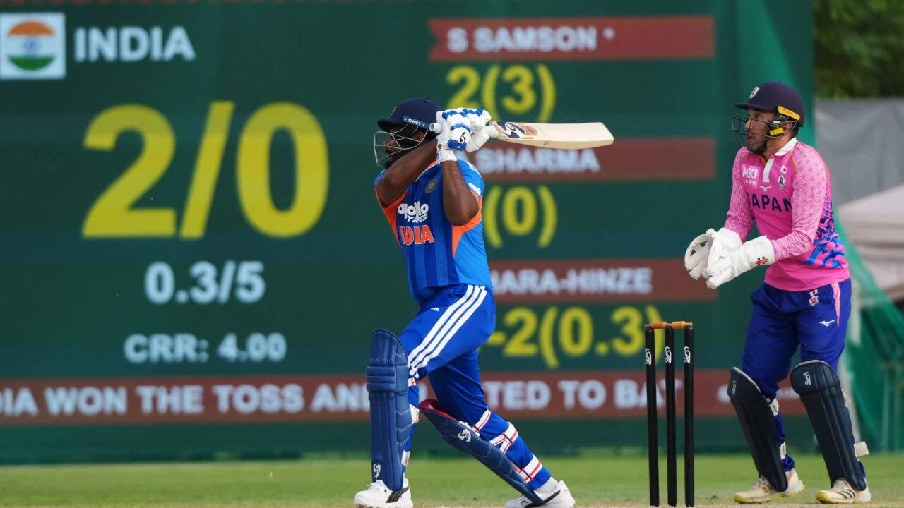 India survive huge Japan scare, win by two runs in historic T20I