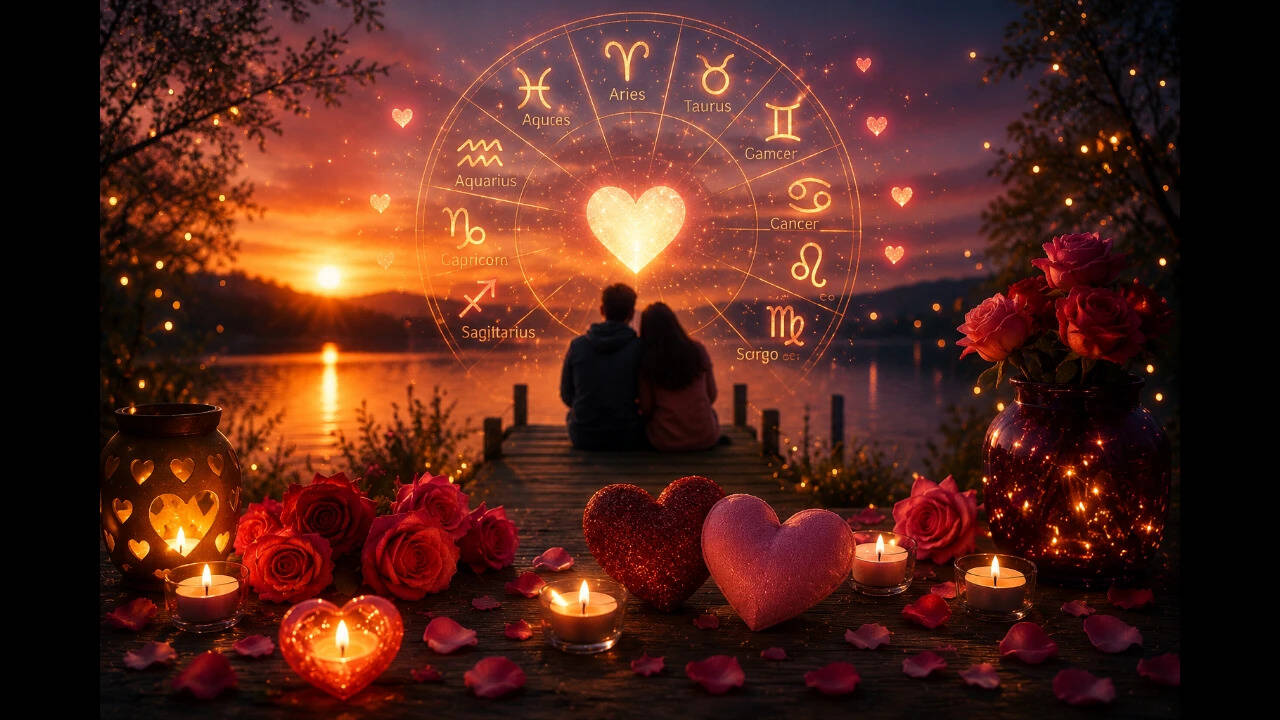 Zodiac Love Outlook: Aquarius Moon shapes romance; which signs feel lucky