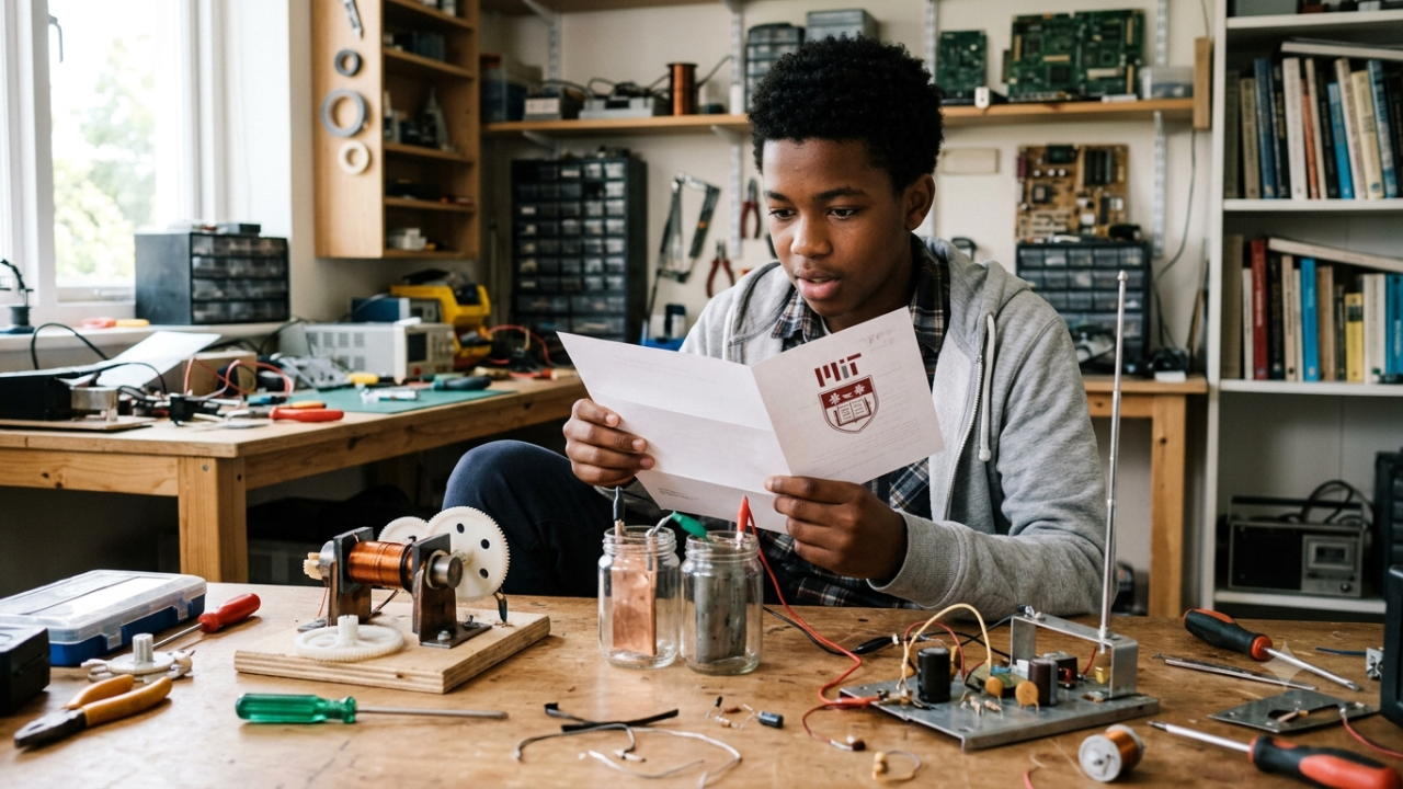 Meet Kelvin Doe the 13-year-old who built machines from discarded materials