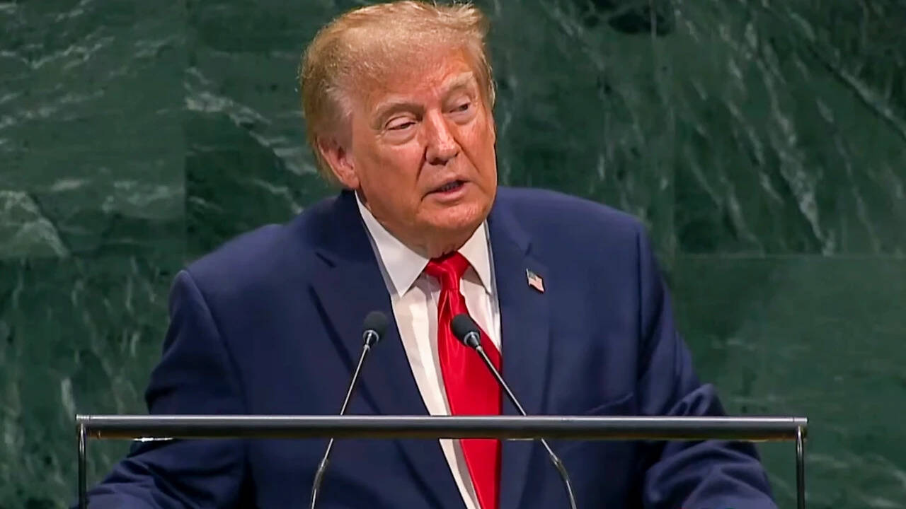 Watch: Trump calls Cuba a 'failed state', delegation walks out