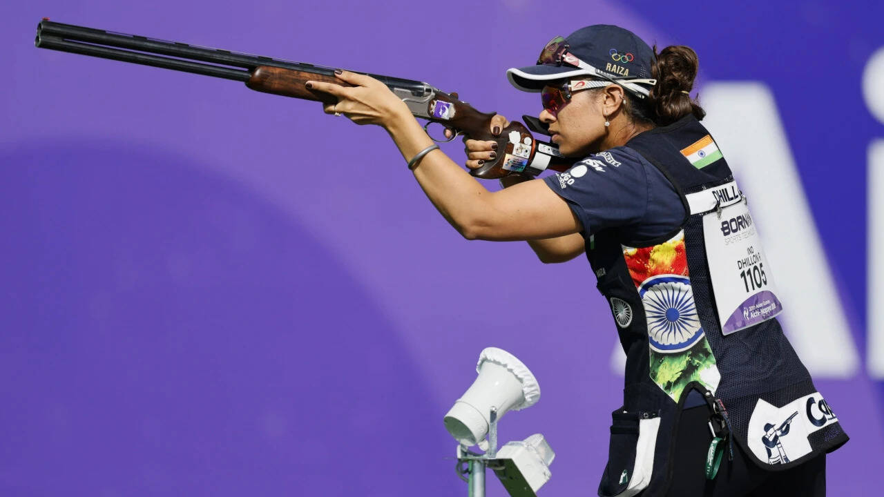 India win bronze in women’s skeet team event at Asian Games