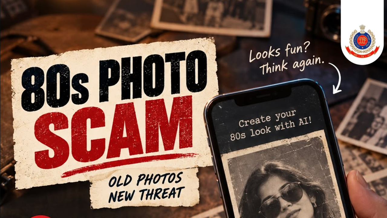 1980s AI photo trend: Delhi Police warns users of fake profiles, blackmail