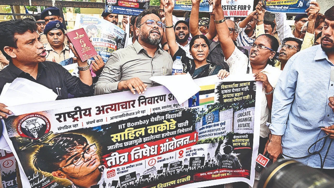 IIT-Bombay student’s parents 'driven out' of Mumbai despite plans for hunger strike