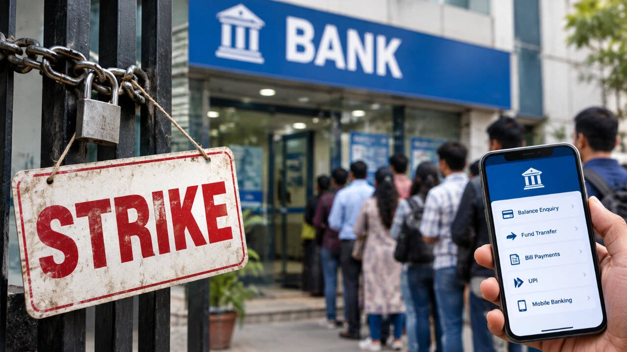 Nationwide strike : Banks to remain shut for three days - what customers need to know