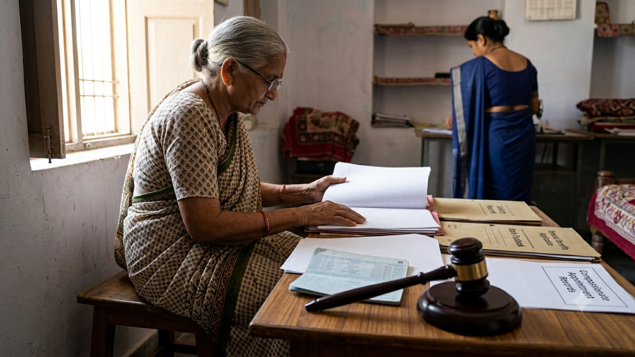Widow gets job after husband's death; Rajasthan HC orders 25% salary to mother-in-law