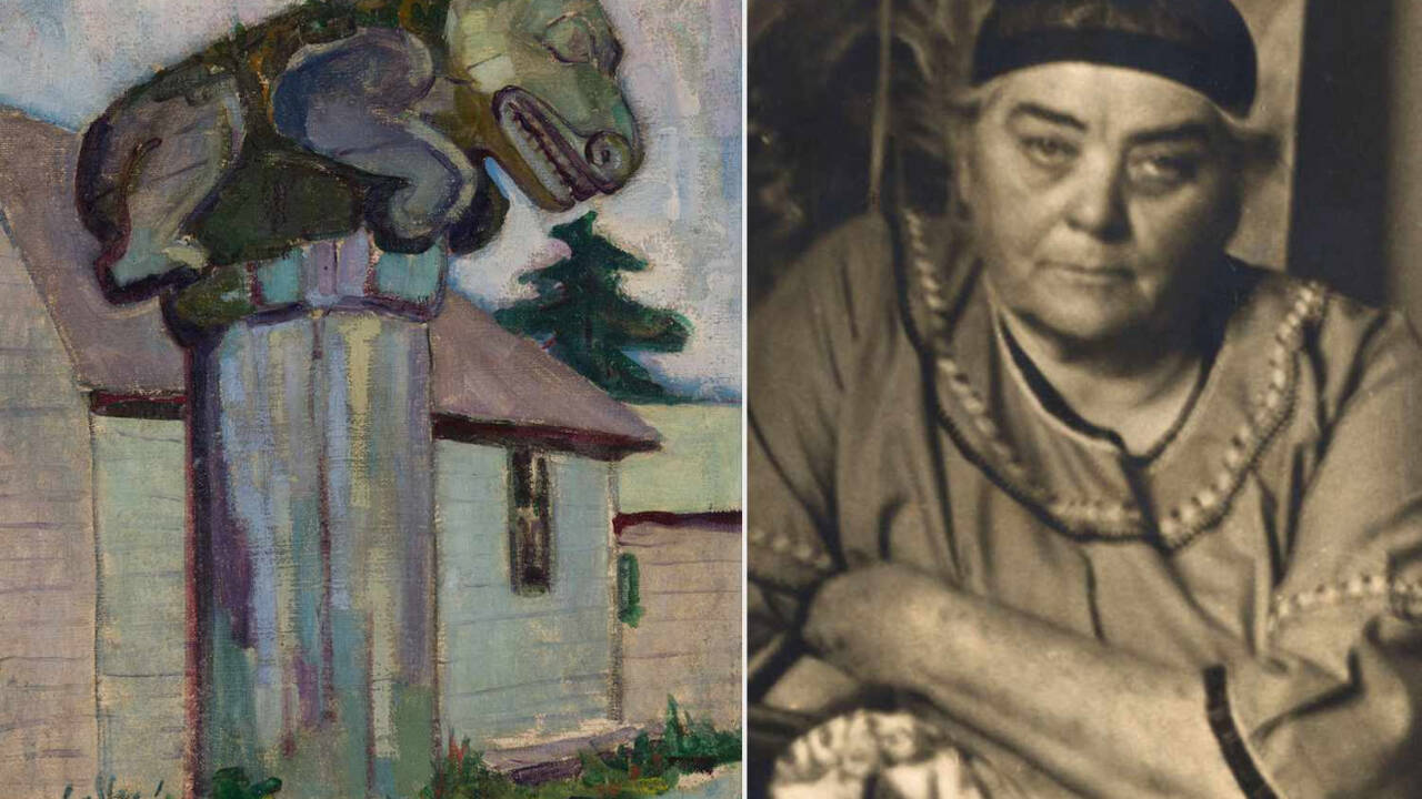 A $50 Hamptons barn-sale painting later sold for C$290,000 at auction