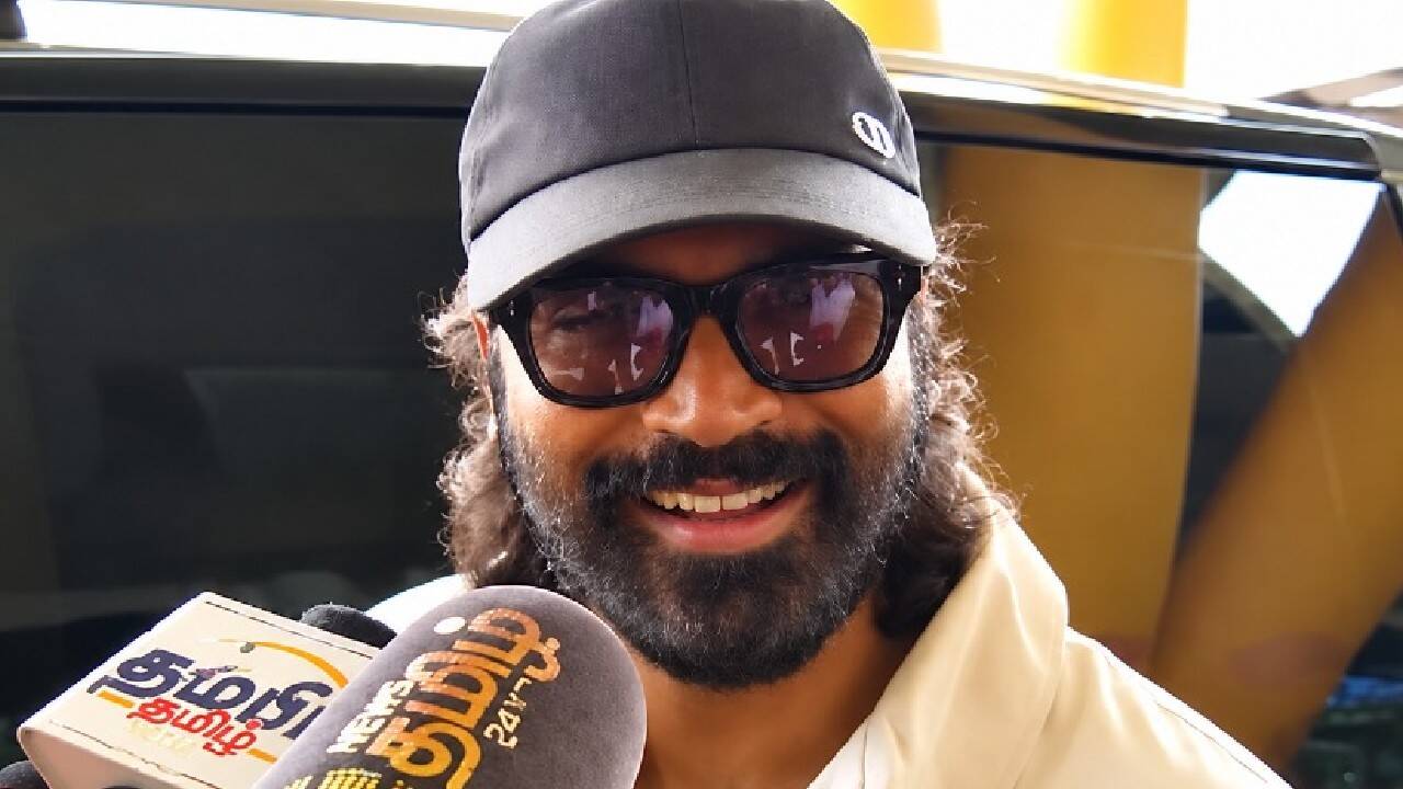 Dhanush reacts to question on his political entry
