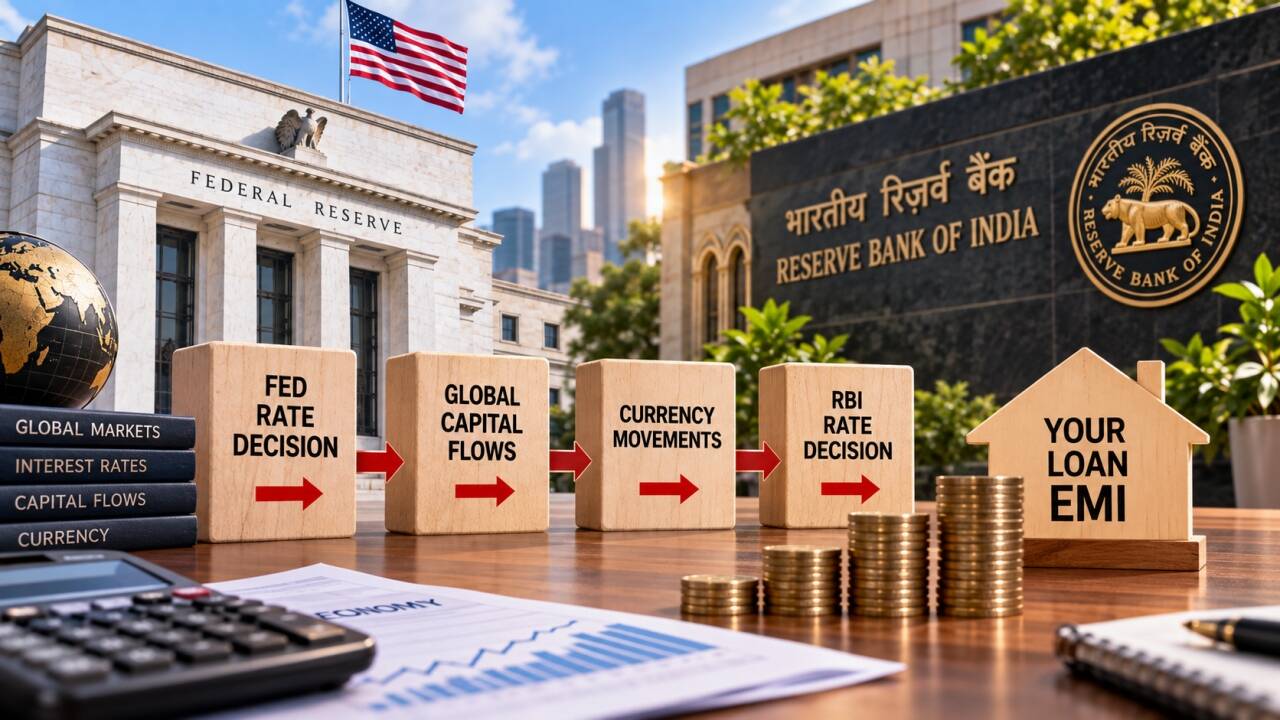 Your loan EMI has a Washington problem: How the Fed quietly influences RBI rate decisions