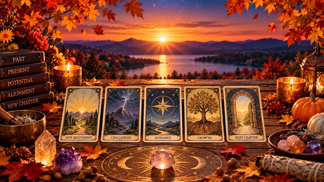 Fall Equinox Tarot Spread: Use 5 cards to reflect and reset; growth doesn’t need big change