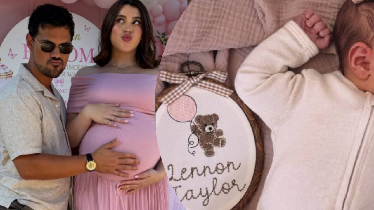 Taylor Lautner and Tay welcome first child; share first pic