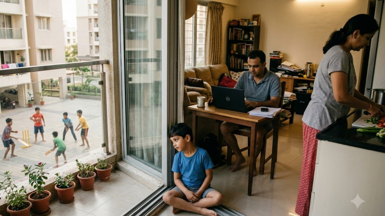 Psychology says children who don't tell parents being left out by friends may have a fear inside