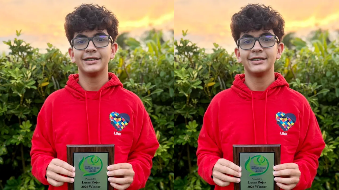 Meet Lucas Rojas, 16, who built inclusive kickball league and won $10,000