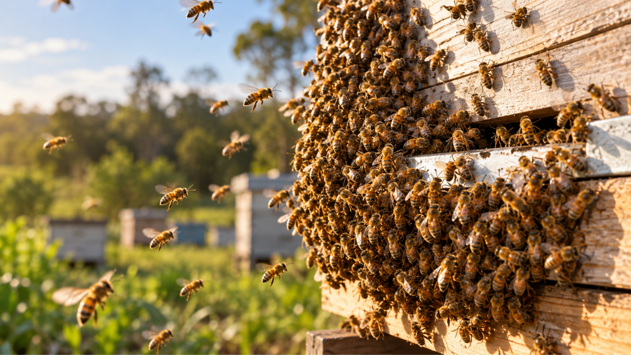 800,000 bees stolen in Australia; thieves left honey and took colonies