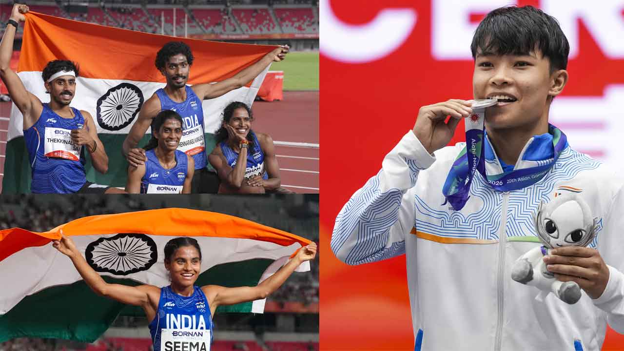 Asian Games: Seema, mixed relay win athletics medals; Roshibina bags Wushu silver