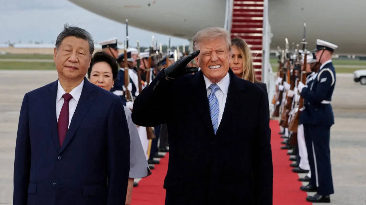 From red carpet to flypast to banquet, Trump lays it on thick for Xi