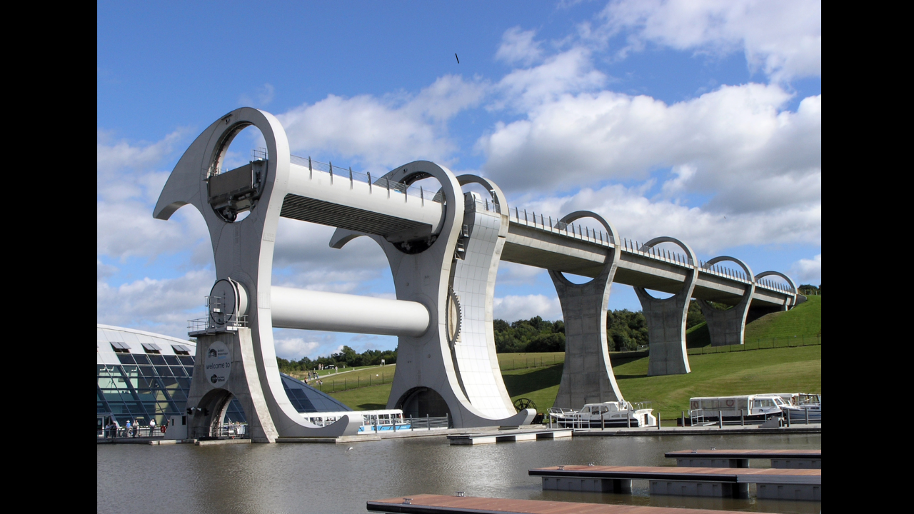Falkirk Wheel Lifts Vessels 100ft: Engineering Efficiency | Press Glob