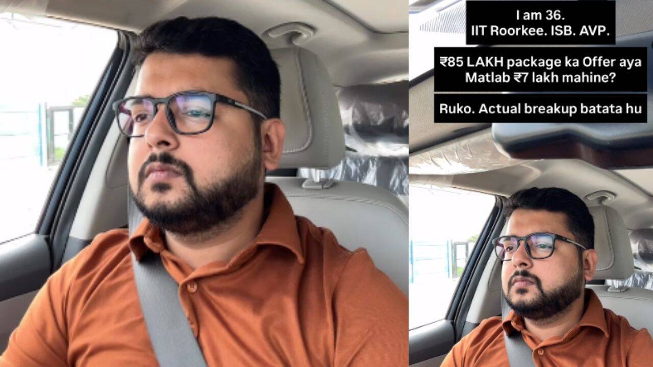 "I got an ₹85-lakh annual package OFFER, but this is how much I’ll actually get every month"