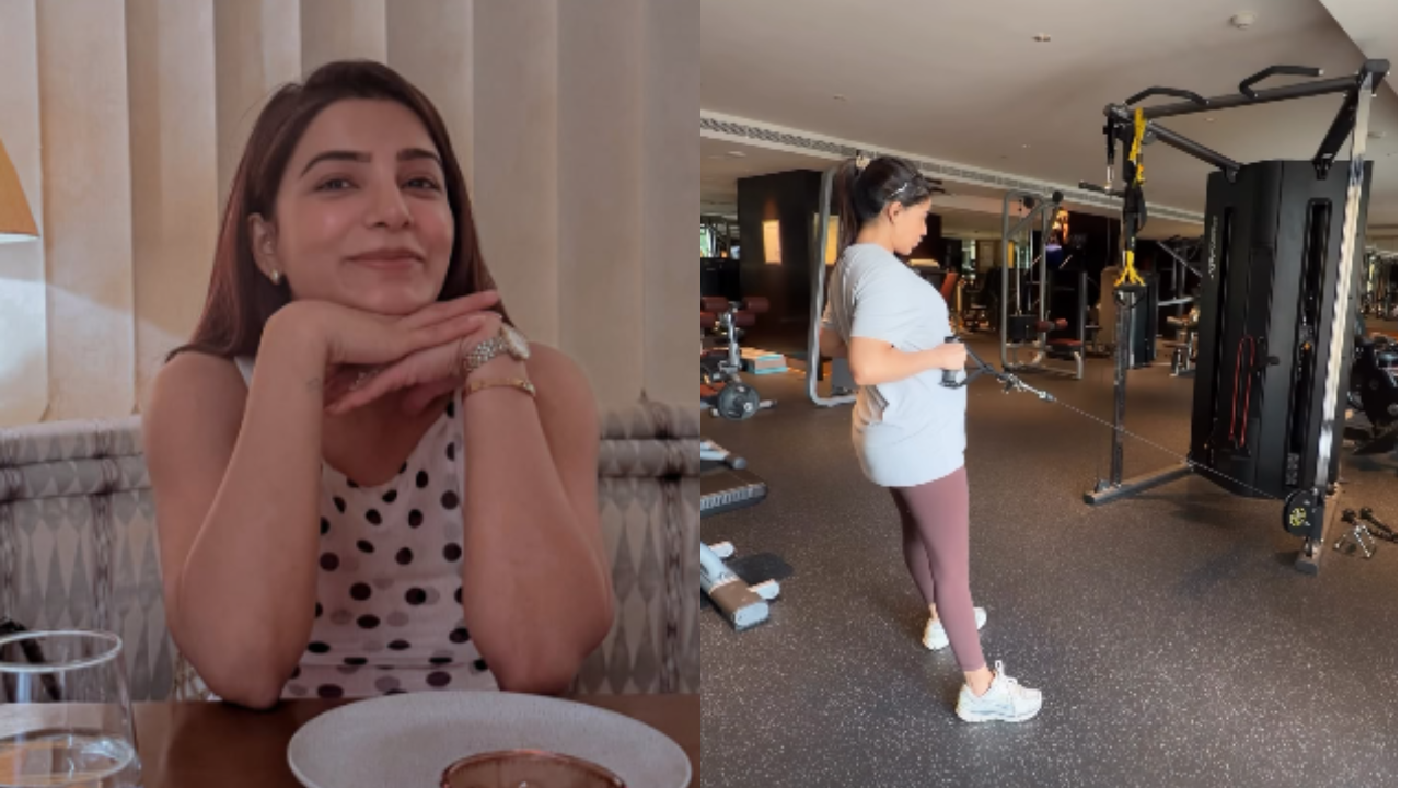 Samantha shares third-trimester workout, says ‘please don’t make me get up’