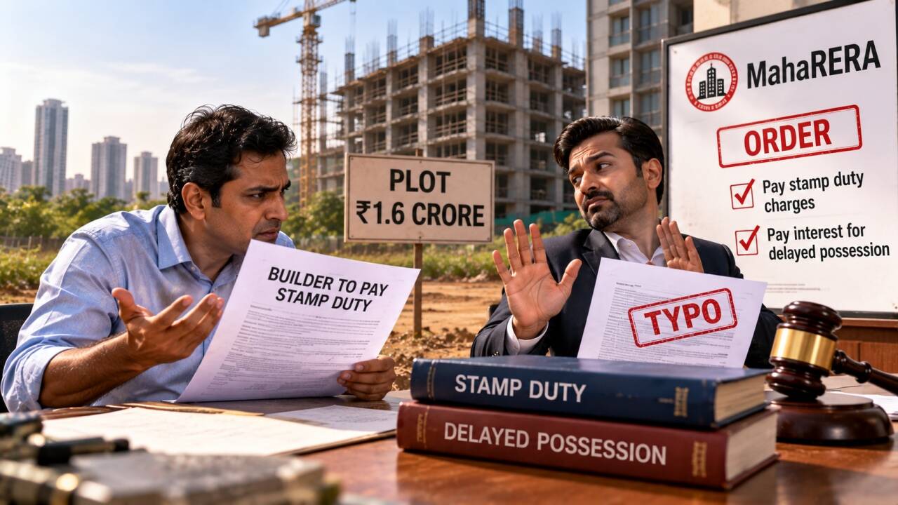 Builder called stamp duty promise on property a typo; MahaRERA orders payment