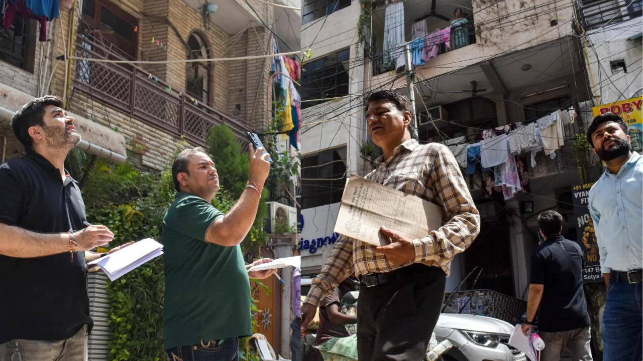 Delhi PG crackdown: MCD demolishes 543 properties, seals 178 after Satya Niketan collapse