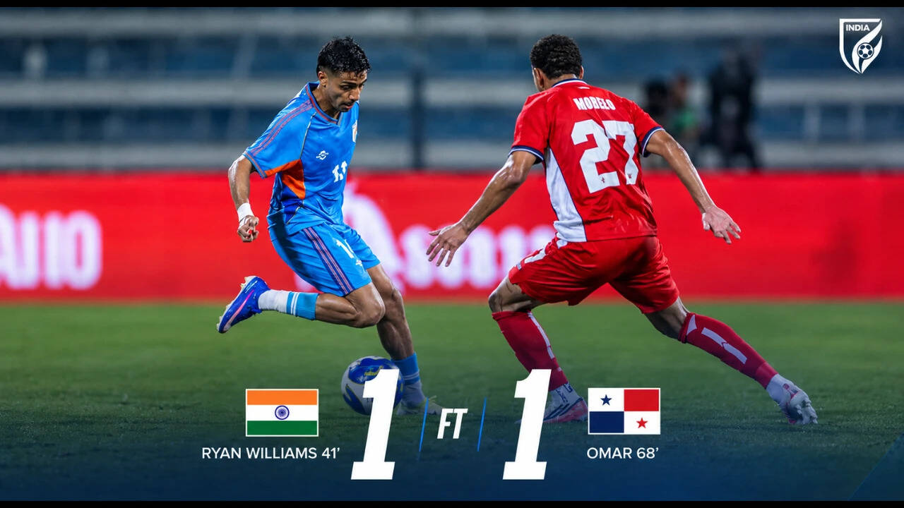 India impress against Panama in 1-1 draw; Blue Tigers stand firm against WC side