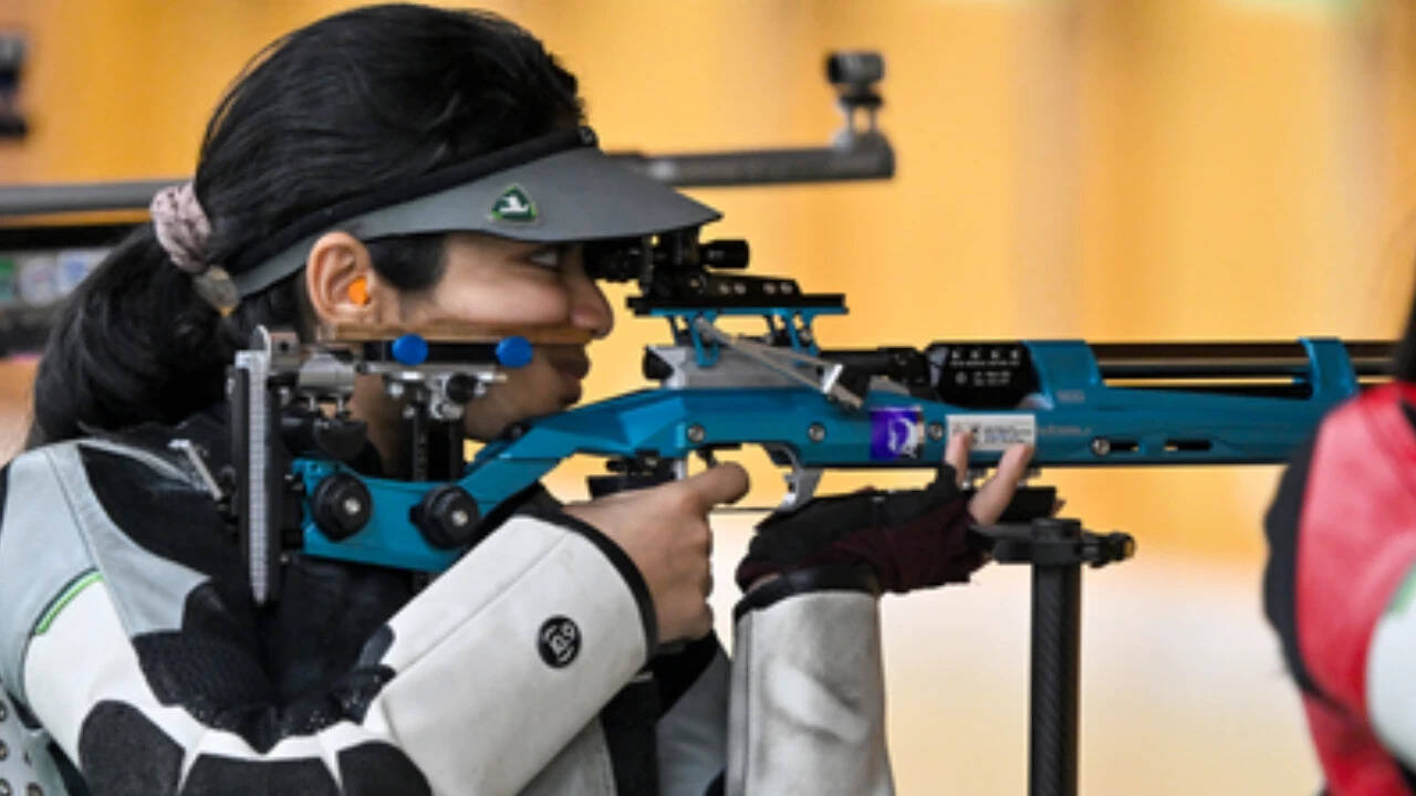 Asian Games: India clinch silver in women's 50m rifle 3P; Tilottama, Vidarsa enter final
