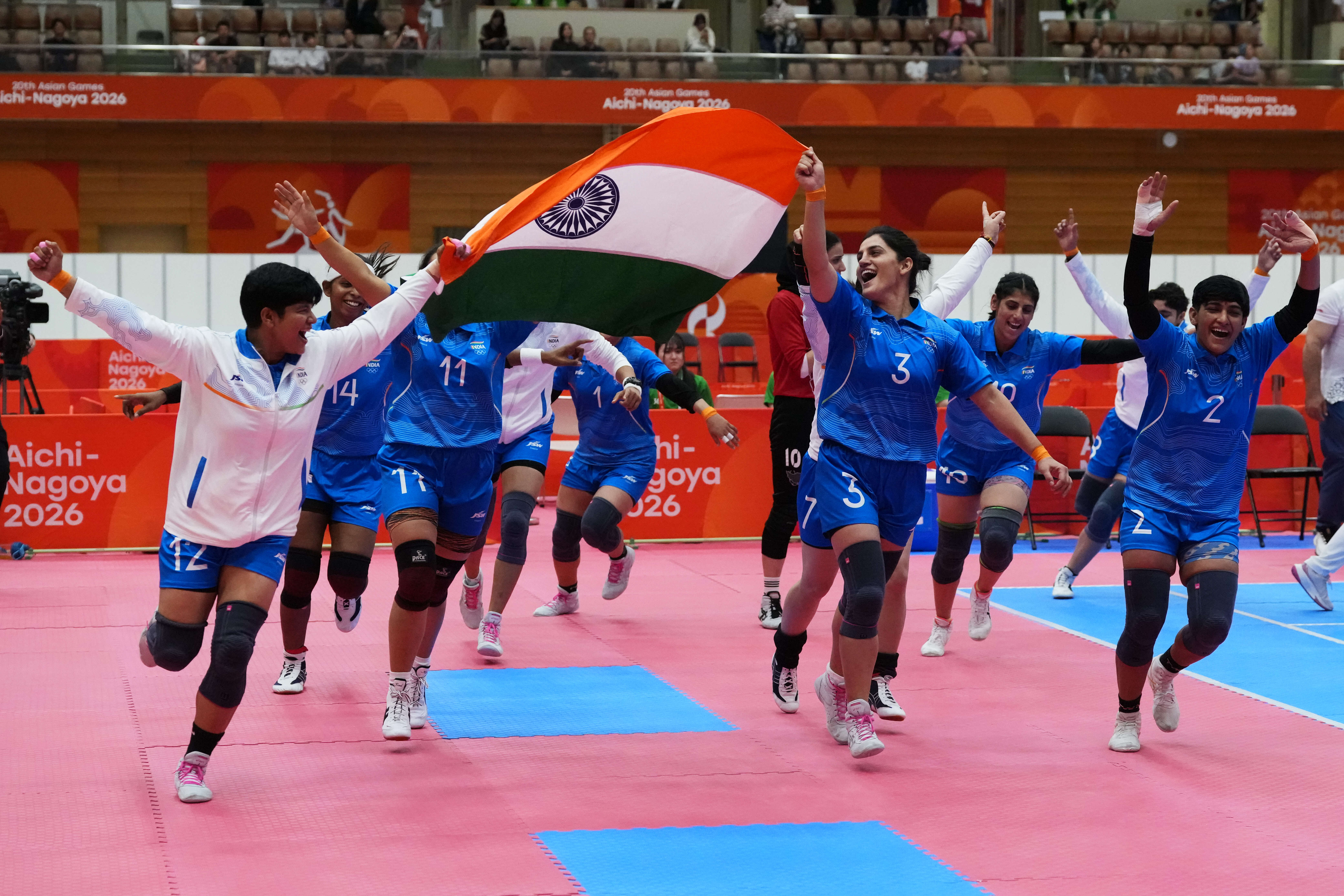 Another gold for India! Women’s kabaddi team beats Iran to clinch Asiad title