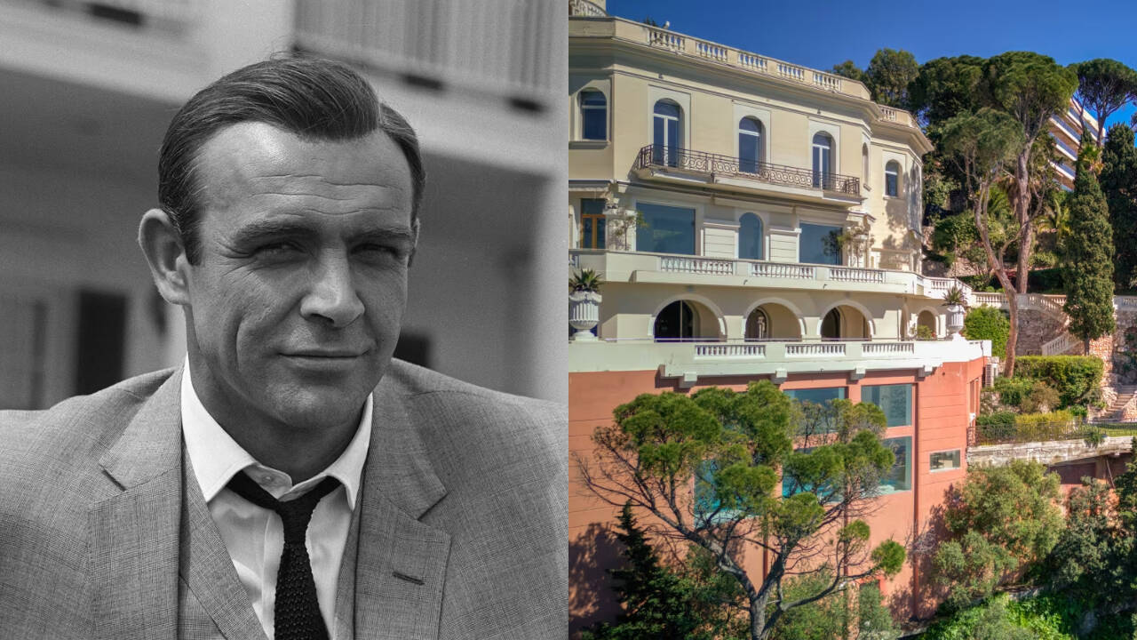 Connery's 'Bond Villa' in Nice price cut to €18.5M from €30M