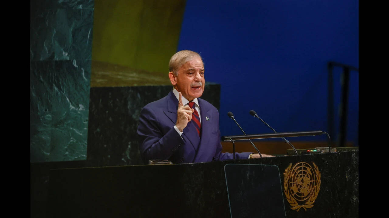 Watch: Indian diplomat’s reaction to Pak PM Shehbaz Sharif’s UN speech goes viral