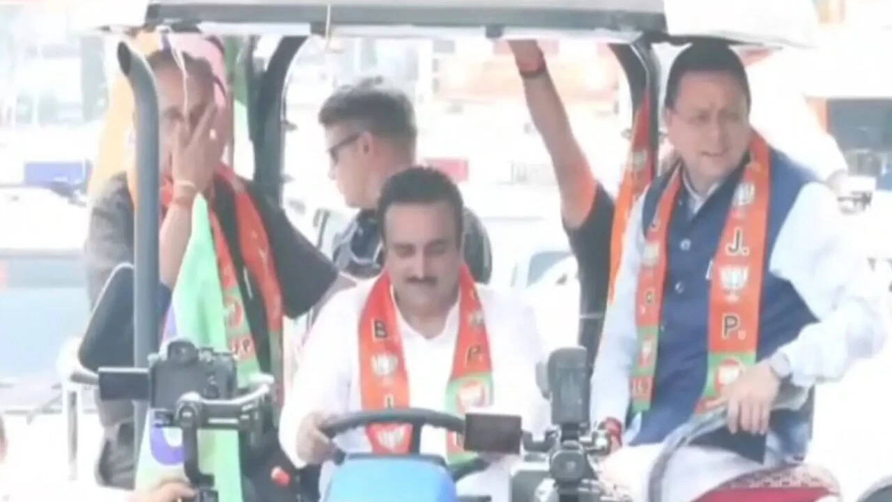 Uttarakahand CM Pushkar Singh Dhami participates in BJP's 'drug free Punjab' campaign, takes on AAP government