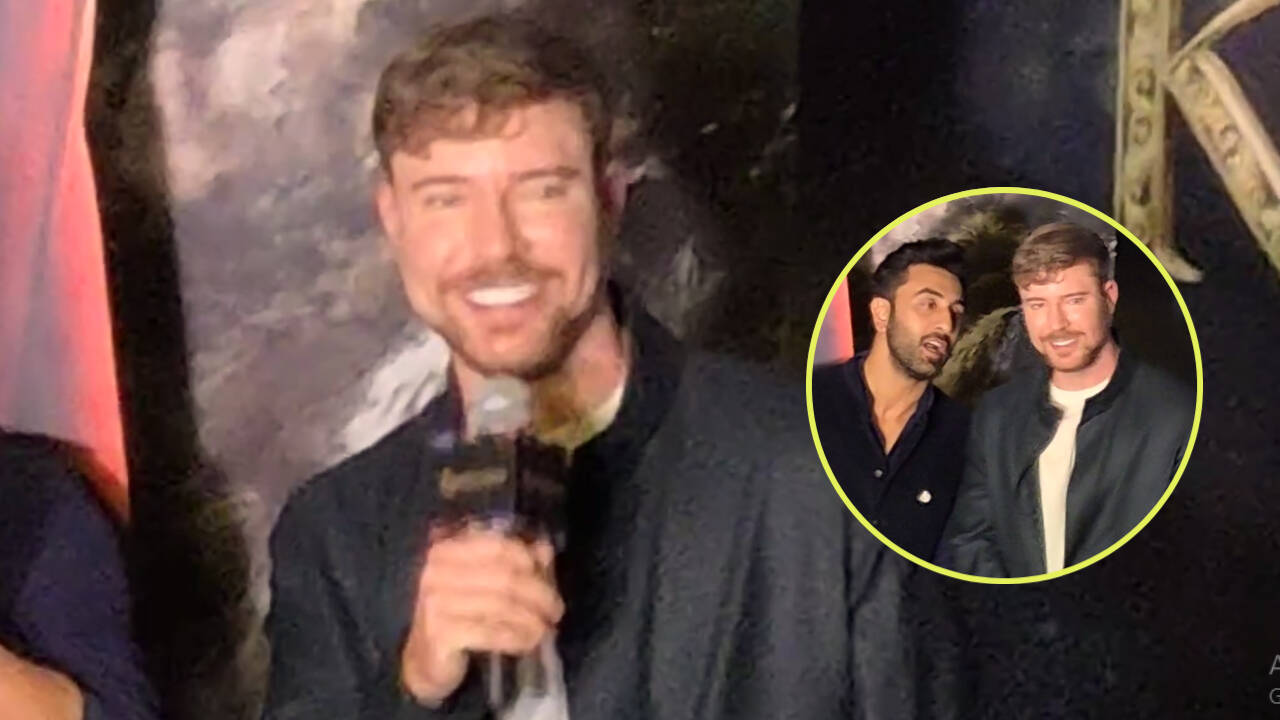 MrBeast chants 'Jai Shree Ram' at 'Ramayana' event - Watch