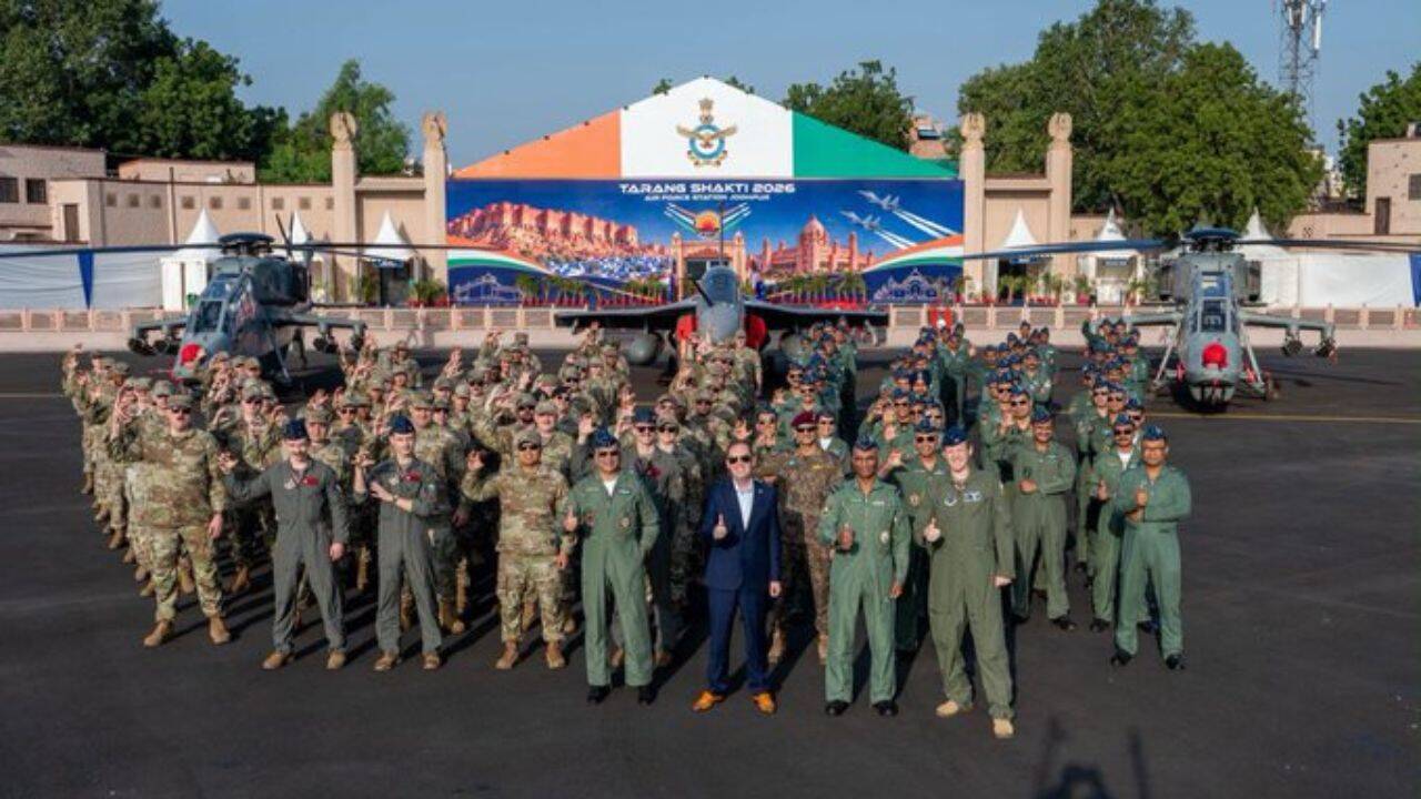 80 aircraft, 40 countries: IAF’s Tarang Shakti air exercise kicks off in Jodhpur