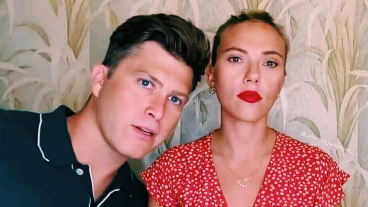 Scarlett Johansson and Colin Jost’s red carpet walk at the ‘Paper Tiger’ premiere
