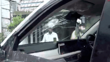 'Tried to drag me out': TMC MLA Kunal Ghosh attacked, car smashed - video