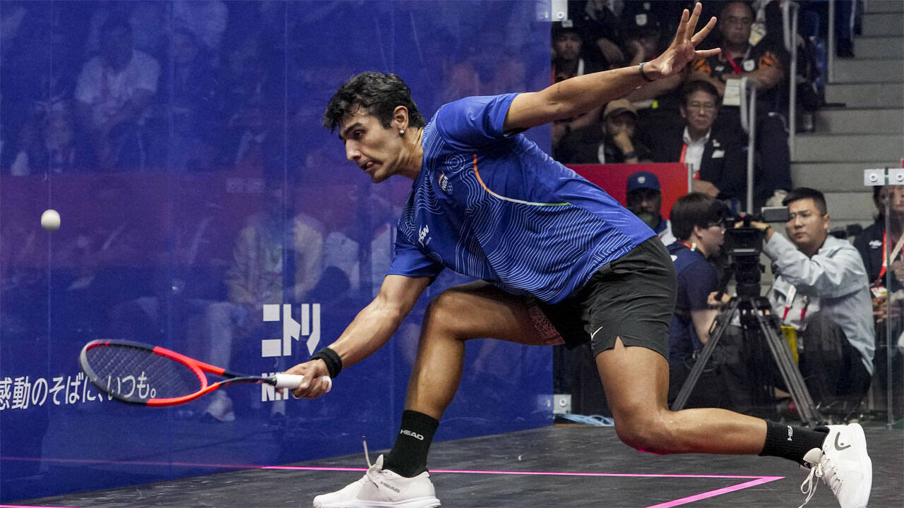 Asian Games: Abhay Singh wins silver after spirited fight in men's squash final