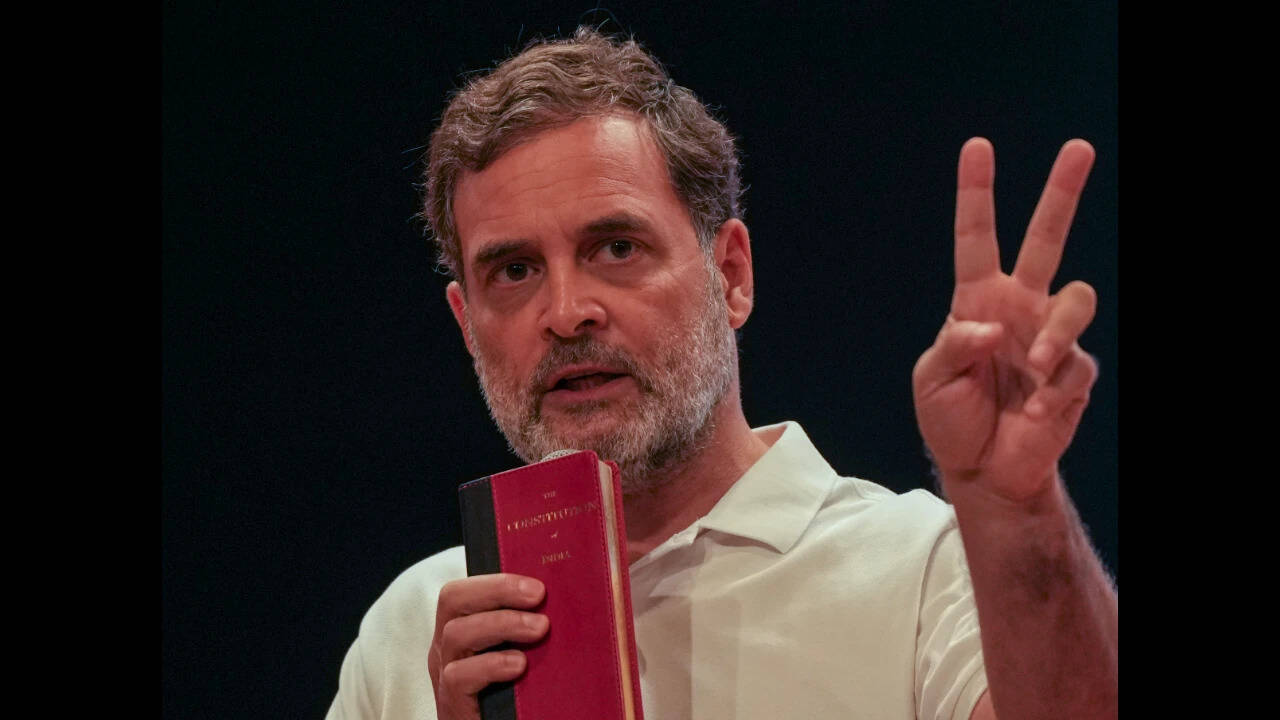 'Just another calm': Rahul Gandhi shares 'rough sea' message
