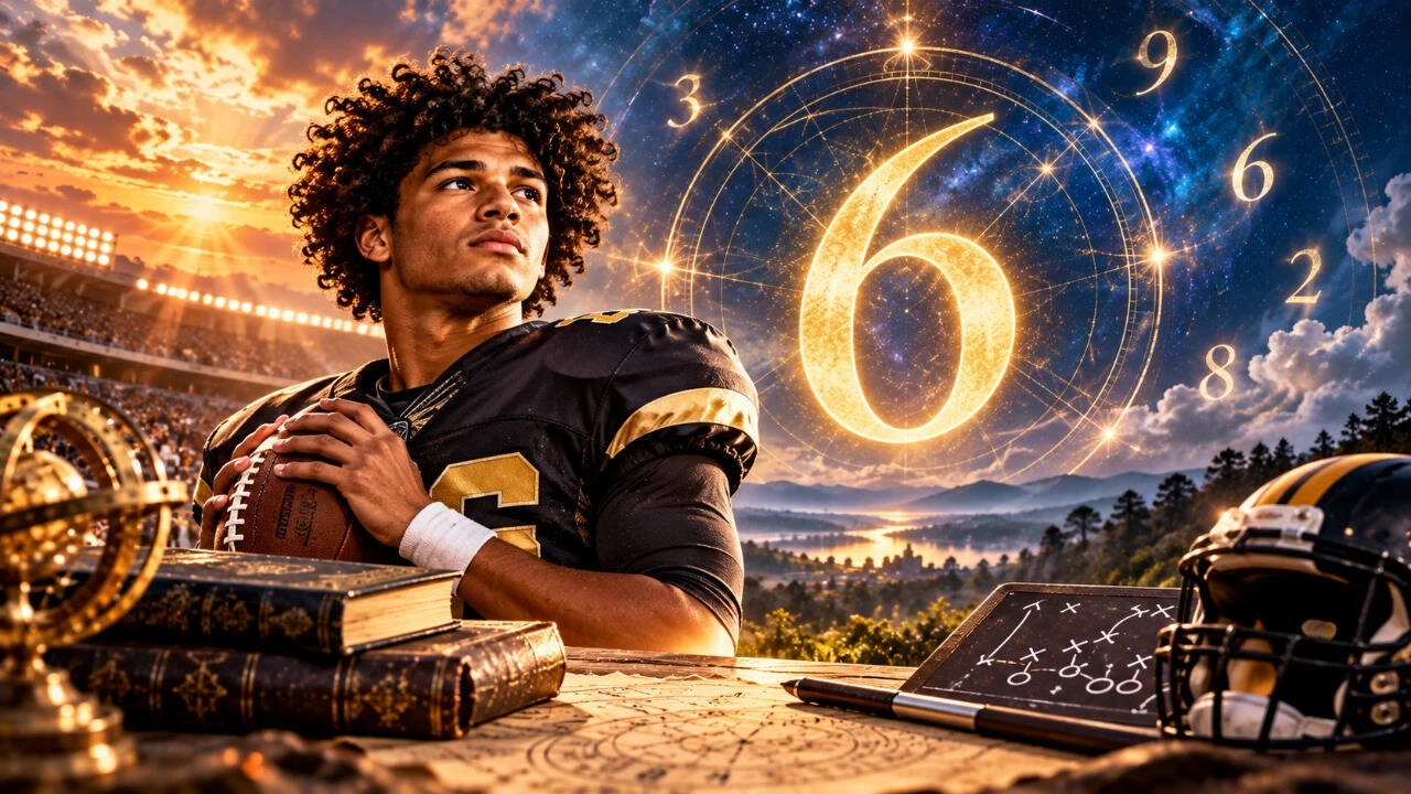 Birth Number 6 Reading: Numerology links Dante Moore’s traits; life path 9 deepens his purpose