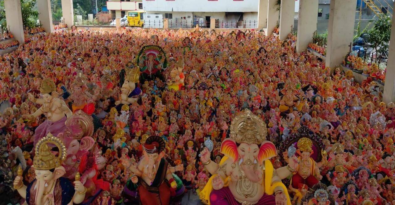 Alandi Civic Body Collects Seven Thousand Idols to Protect River Indrayani