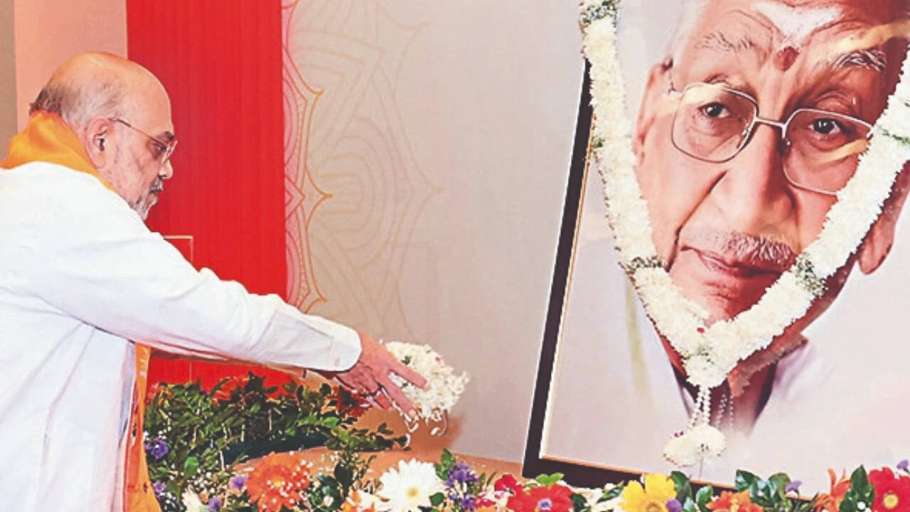 HM Amit Shah recalls Ashok Singhal's role in Ram temple movement