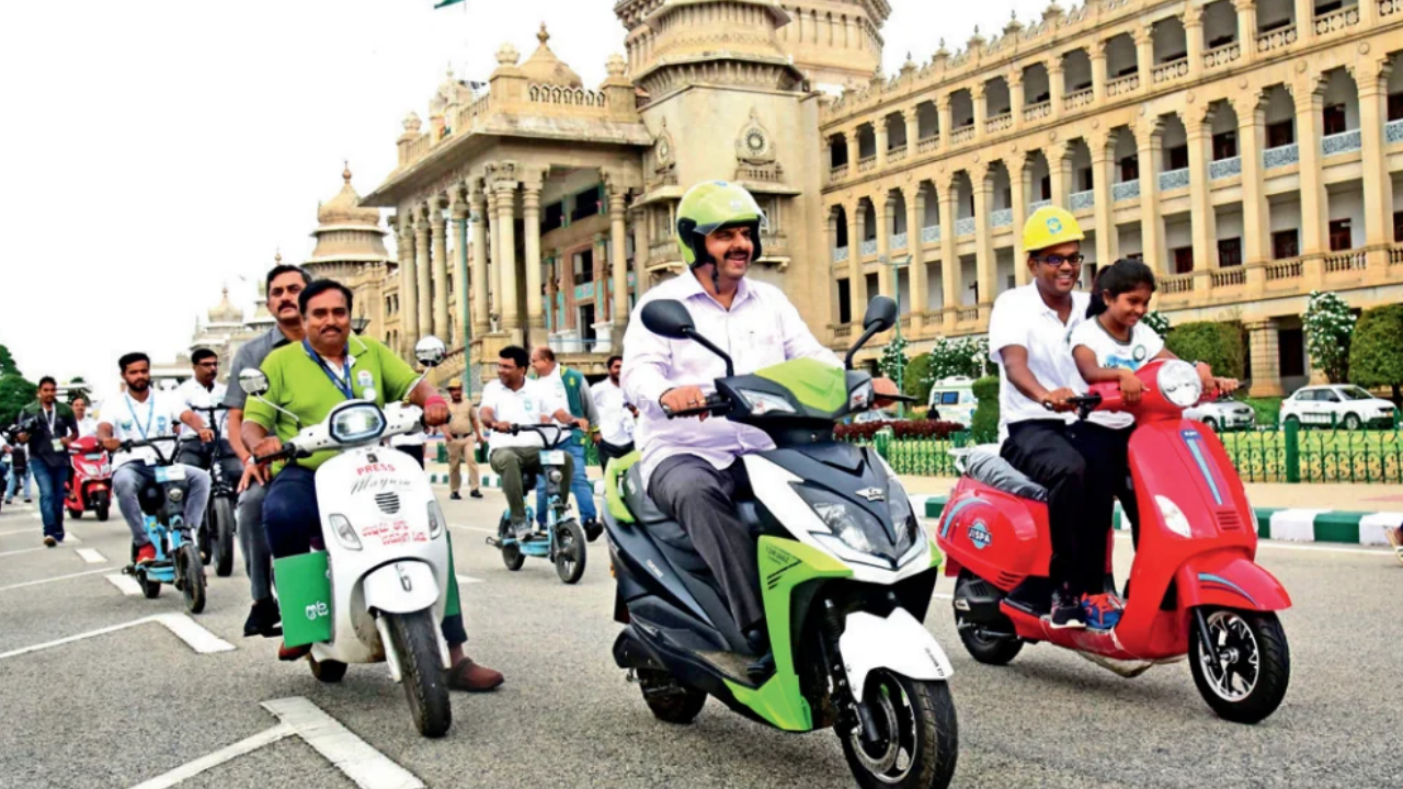 Last month, every 6th new vehicle in state was EV: Bengaluru drives Karnataka’s electric shift