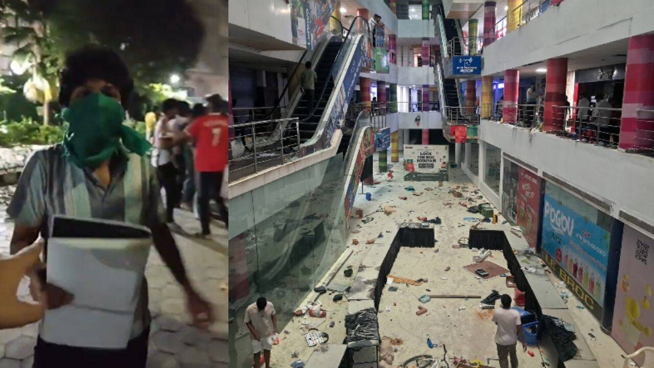 'Shopping for free': Students loot LPU campus mall; torch computer science block